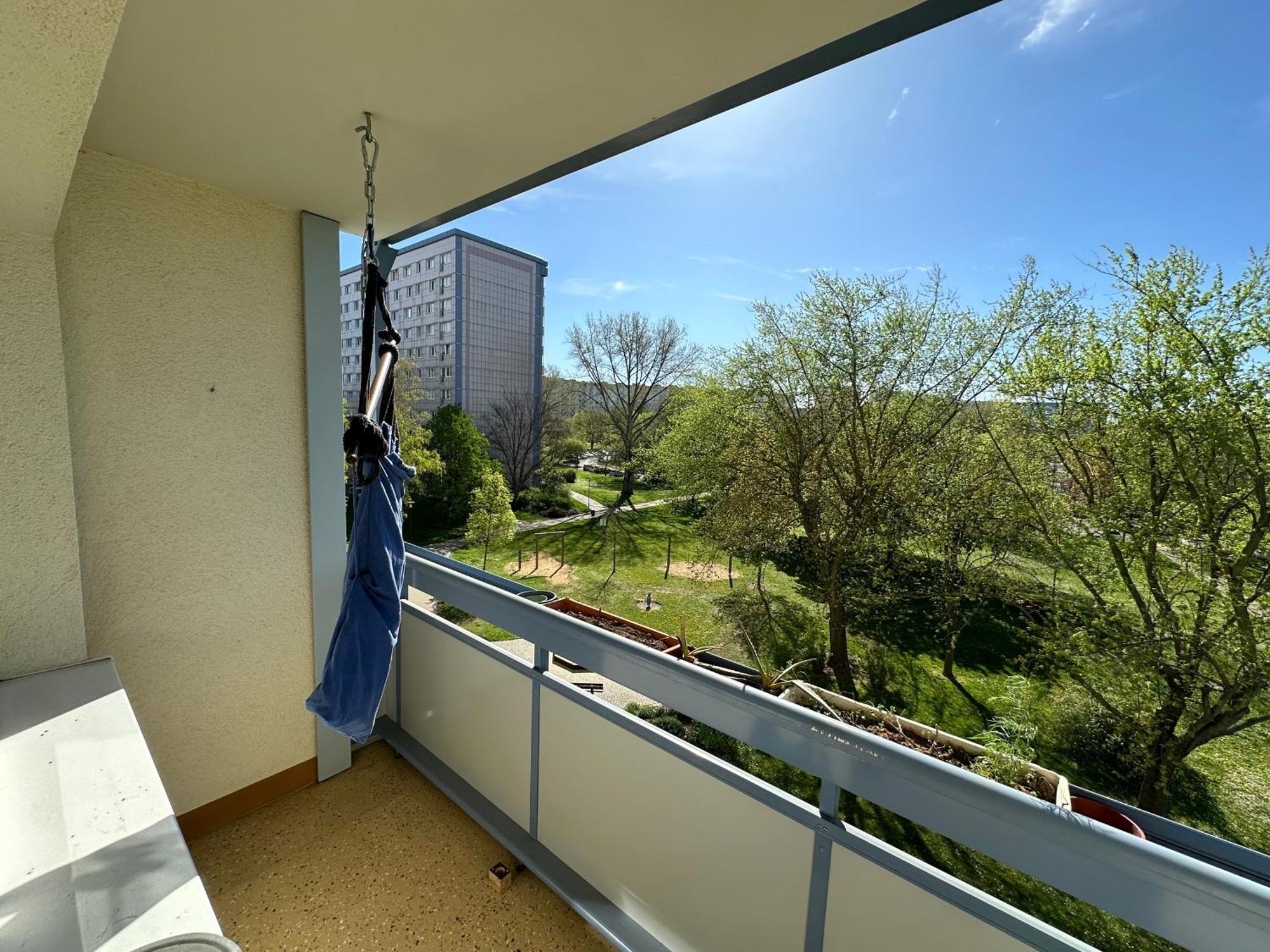 Ruhige Sonnige 1,5 Zimmer Wohnung Erfurt Zewnętrze zdjęcie