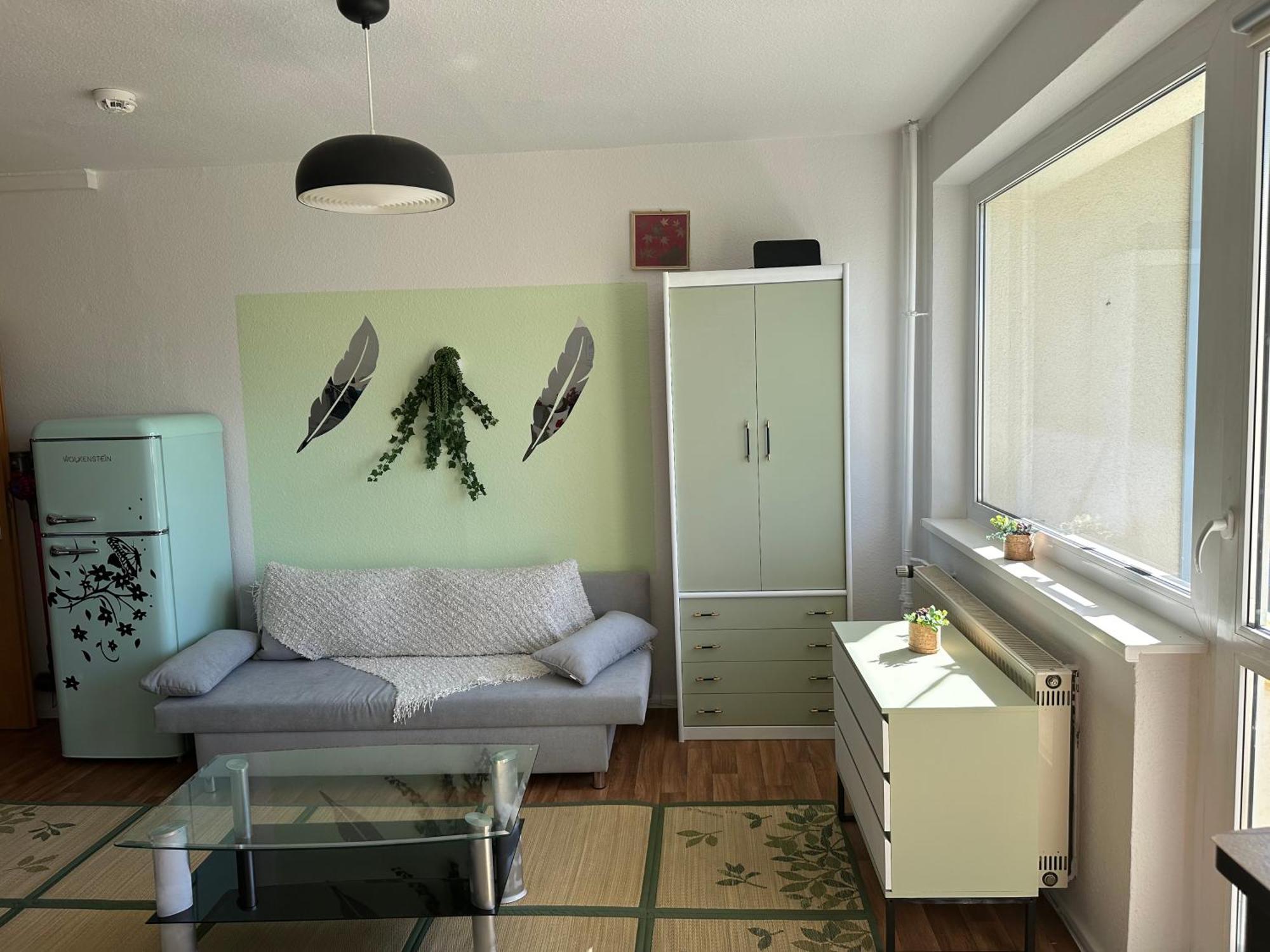 Ruhige Sonnige 1,5 Zimmer Wohnung Erfurt Zewnętrze zdjęcie